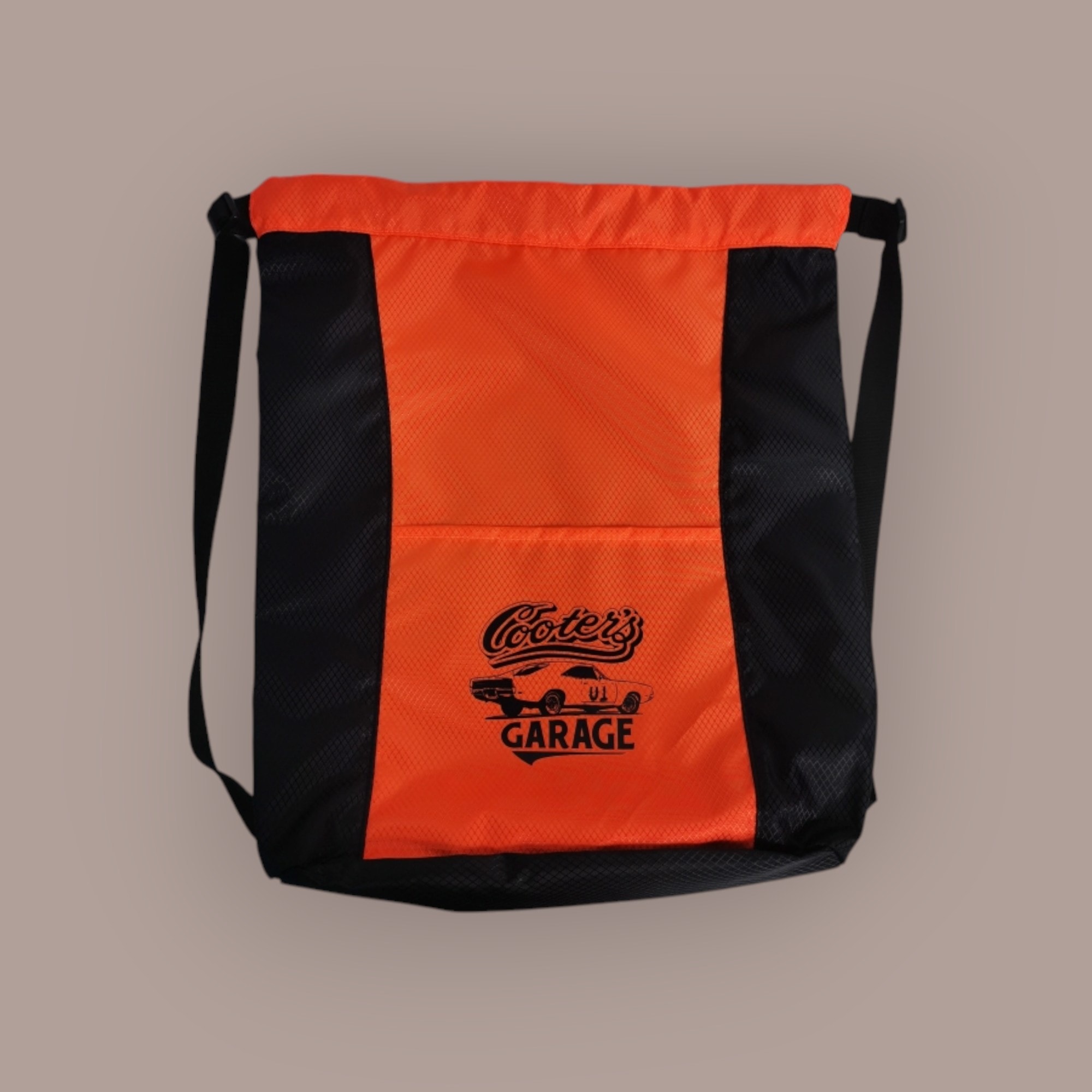 Cooter's Garage drawstring bag