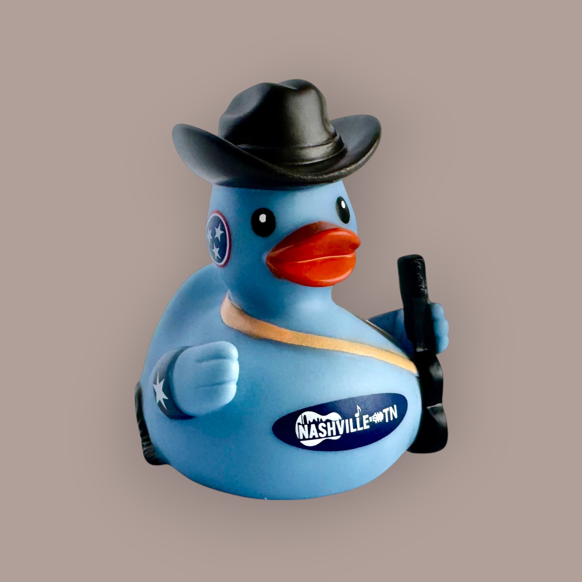 Nashville duck — angle view